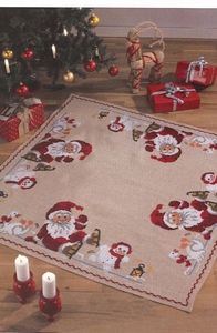 Kerstkleed met kabouters en eenden Kerstkleed met kabouters en eenden