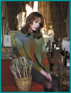 Vest met bies in parelsteek Dandy Vest met bies in parelsteek Dandy