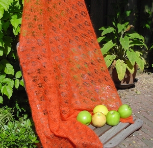 Driehoekige omslagdoek Driehoekige omslagdoek