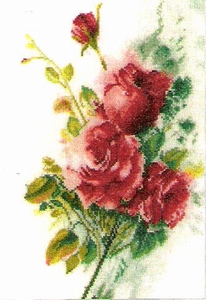 Rode rozenboeket