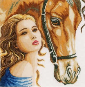 Vrouw met paard
